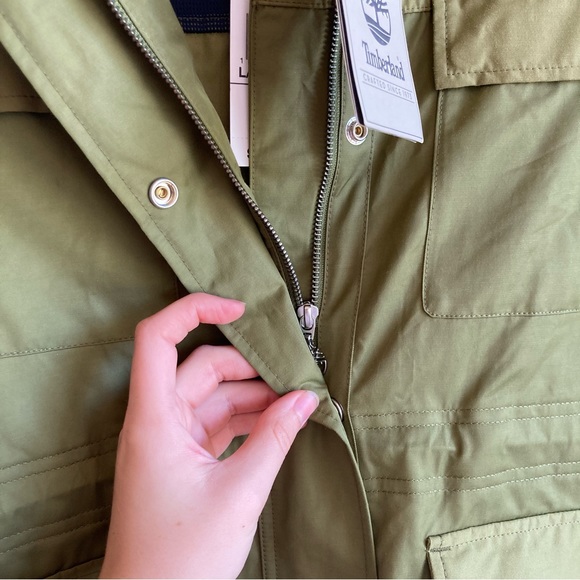 NWT Timberland Men’s M65 Mountain Jacket Green L - Picture 6 of 15